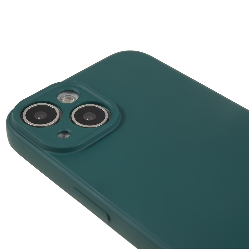 iPhone 14 Gummi Case Hülle mit Kameraschutz - Petrol (Matt)