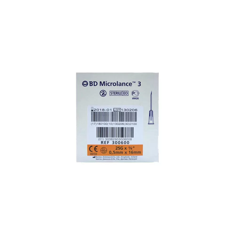 BD Microlance 25 g x 5/8