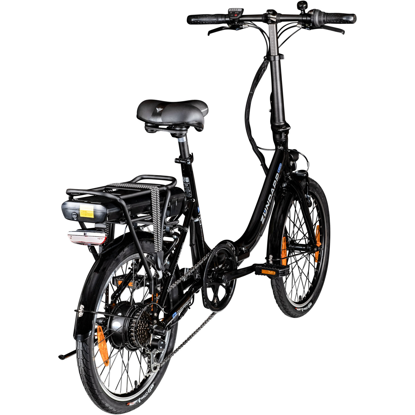 Zündapp Elektro-Klapprad Z110 - schwarz - 20''