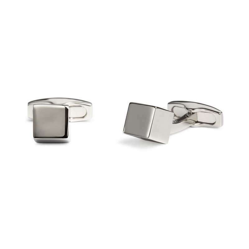 Boutons de manchette, Cube chrom'