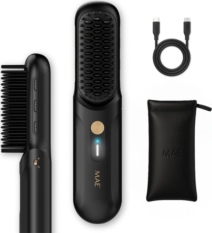 MAE - Touch Up - Draadloze Stijlborstel - Warmteborstel