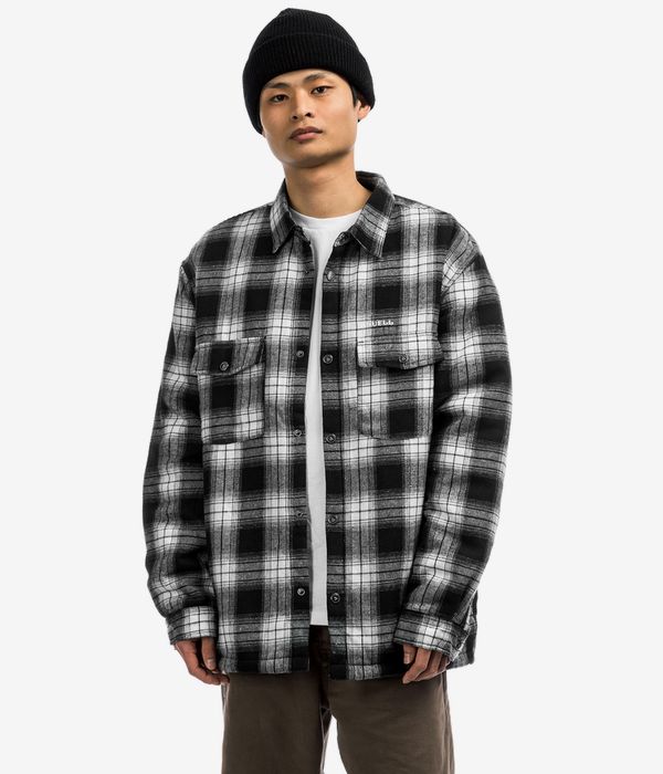 Anuell Hatchet Lined Flanell Jacke (black white)