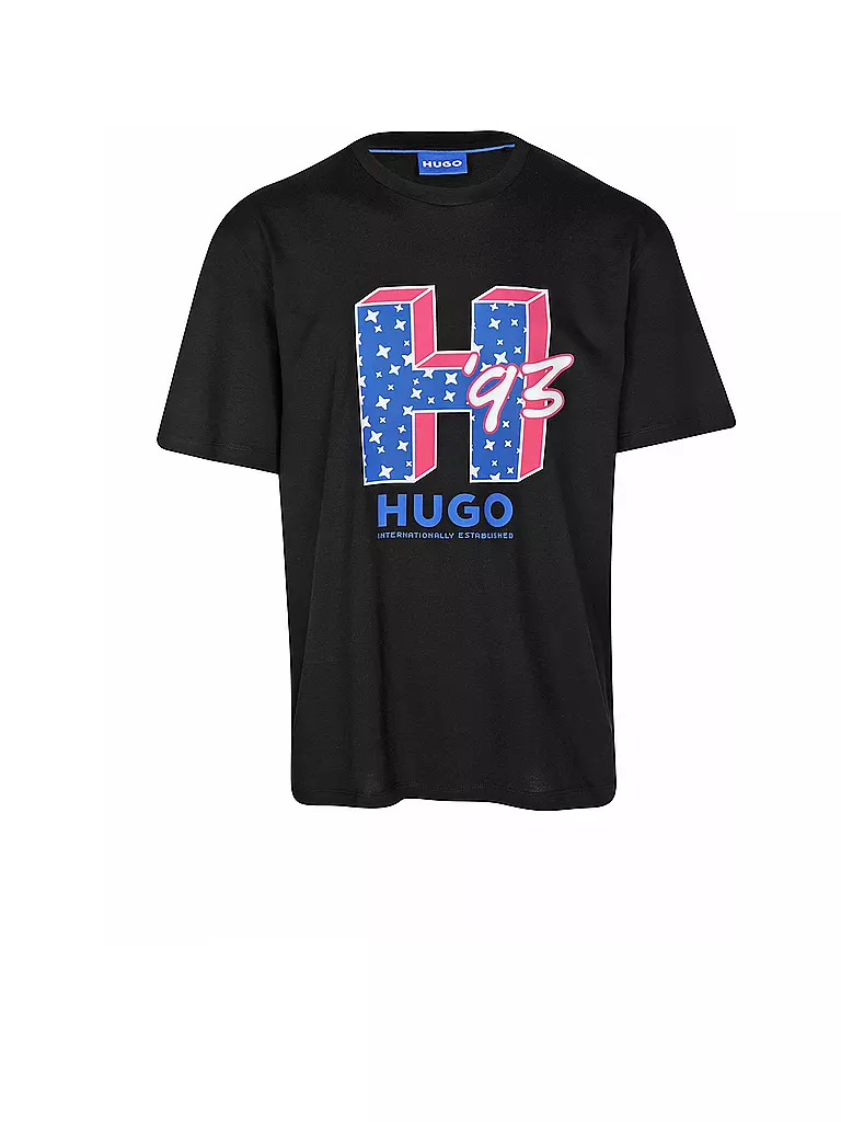 HUGO T-Shirt NENTRYLE schwarz