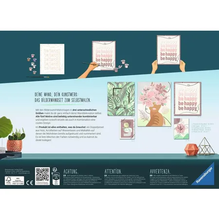 Ravensburger Malen nach Zahlen - Be Happy