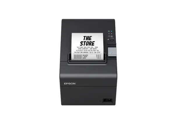 Epson TM T20III - Kvitteringsprinter - termisk linje - Rulle (7,95 cm) - 203 x 203 dpi - op til 250 mm/sek. - LAN - skærer - sort