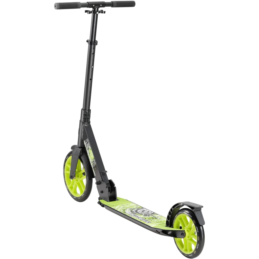 Star Scooter Roller 255mm Big Cruiser schwarz, grün