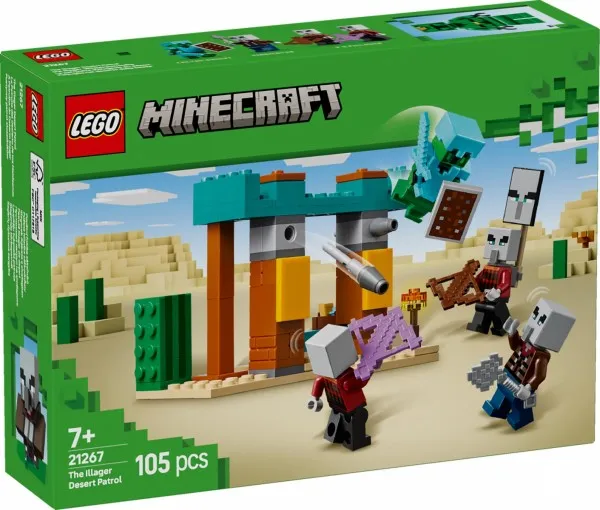 LEGO Minecraft 21267 Illager-ørkenpatruljen