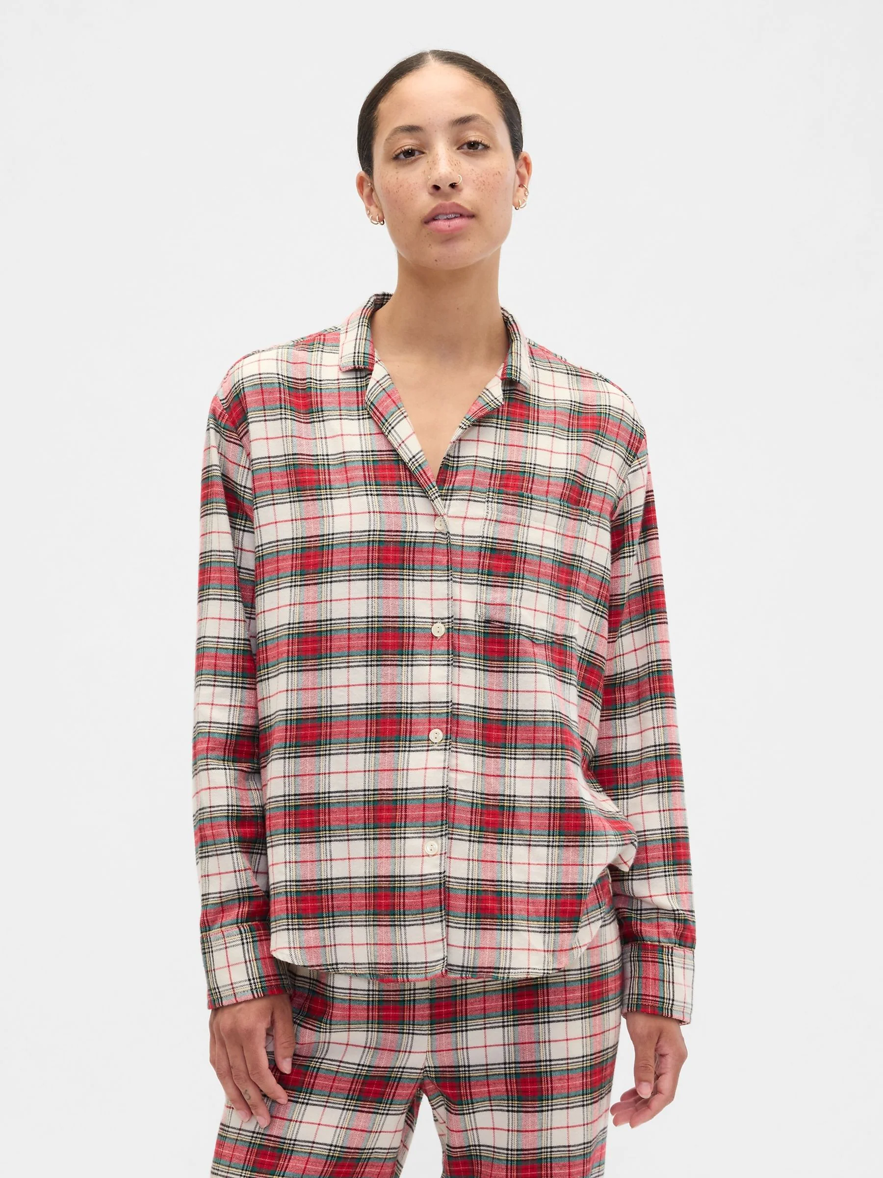 Gap Uniforme gezinsoutfits voor Kerstmis