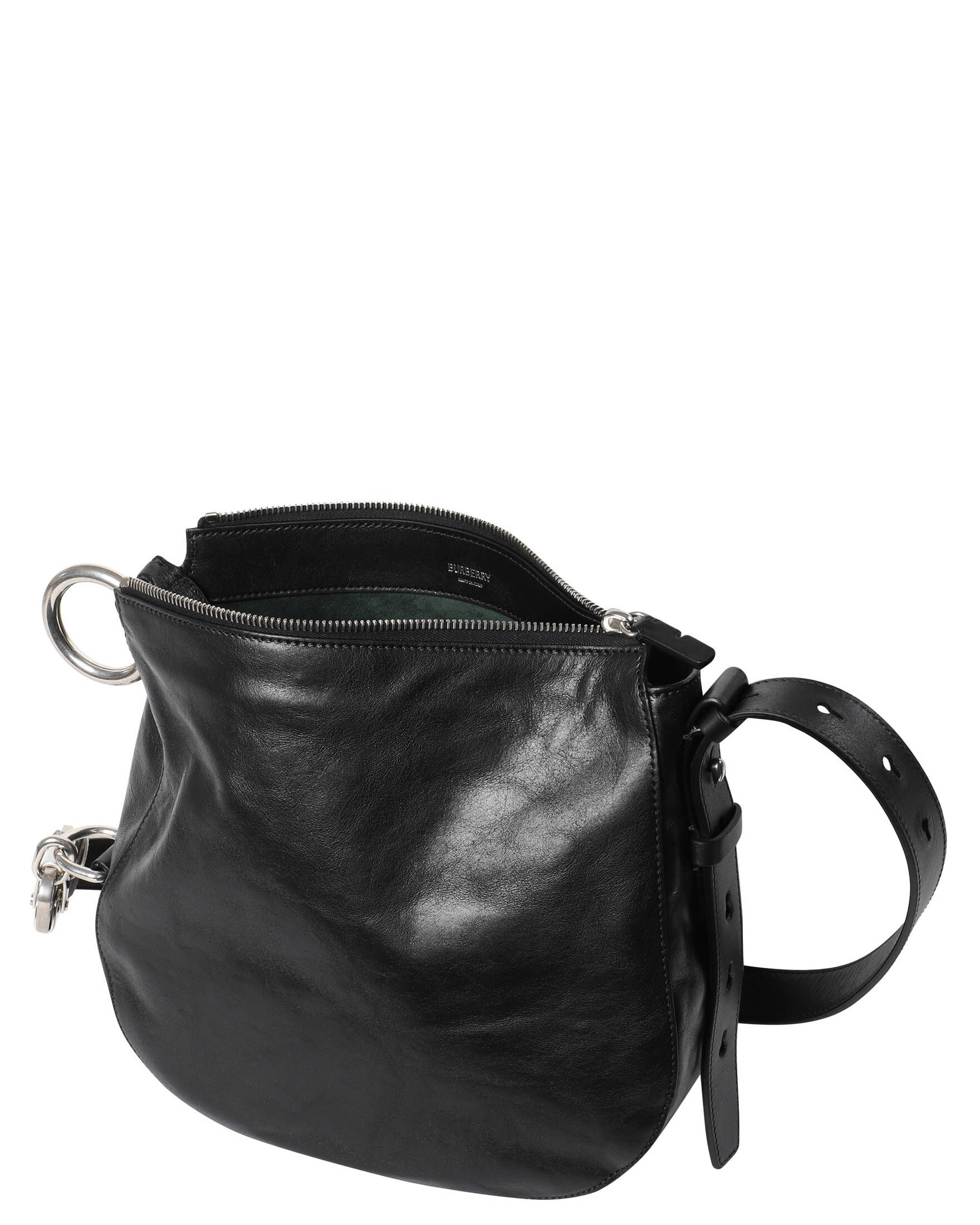 Burberry| Damen Schultertasche KNIGHT SMALL aus Kalbsleder