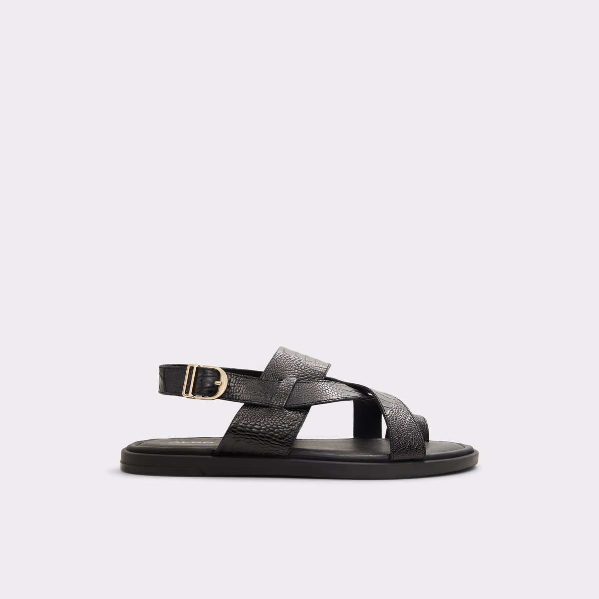Zaino Black Men Sandals & Slides
