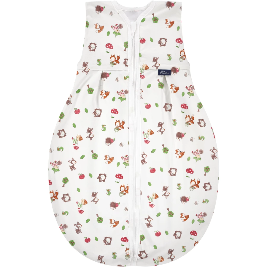 Alvi® Kugelschlafsack Molton Waldfreunde