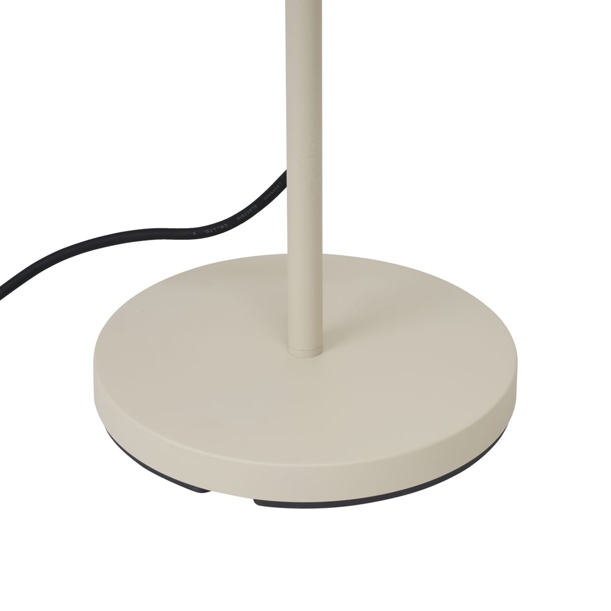 Buiten vloerlamp beige met witte kap IP65 - Virginia