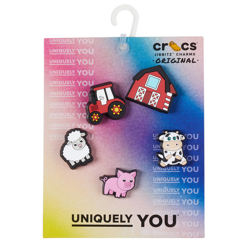 Crocs - JIBBITZ CUTESY FARM ANIMAL 5 PACK - Multicolore