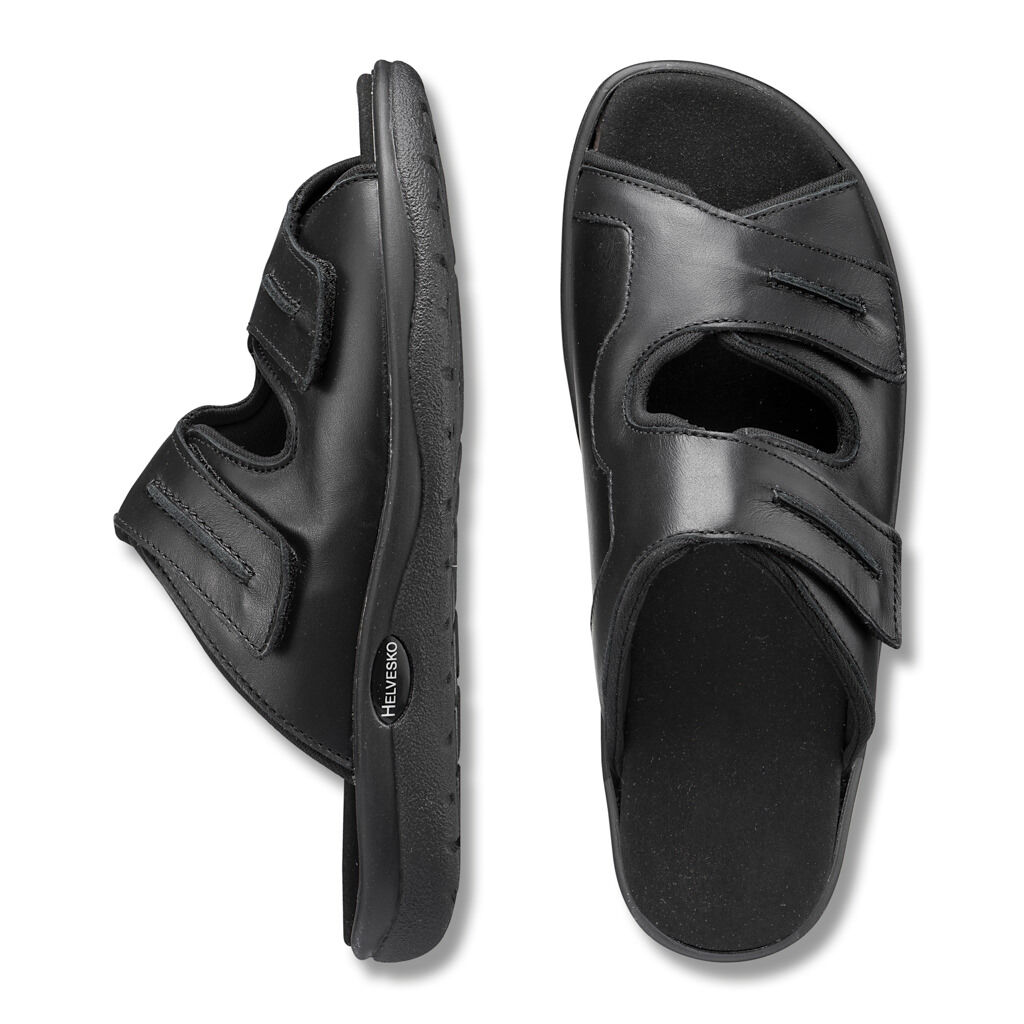 HERREN - Pantolette STEFAN schwarz