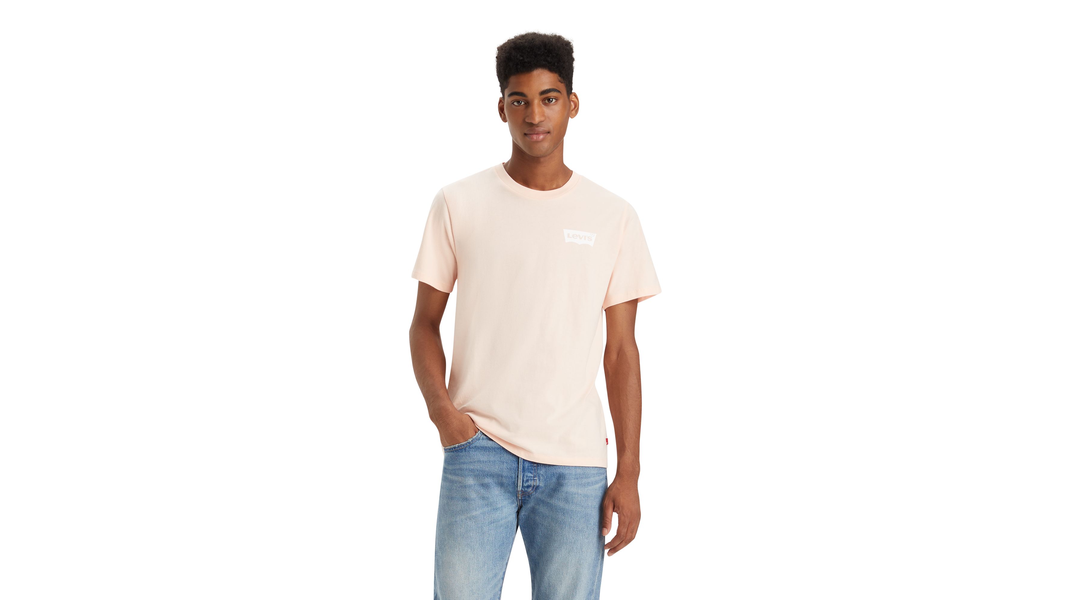 T-shirt graphique Classic - Batwing Pale Peach - Orange