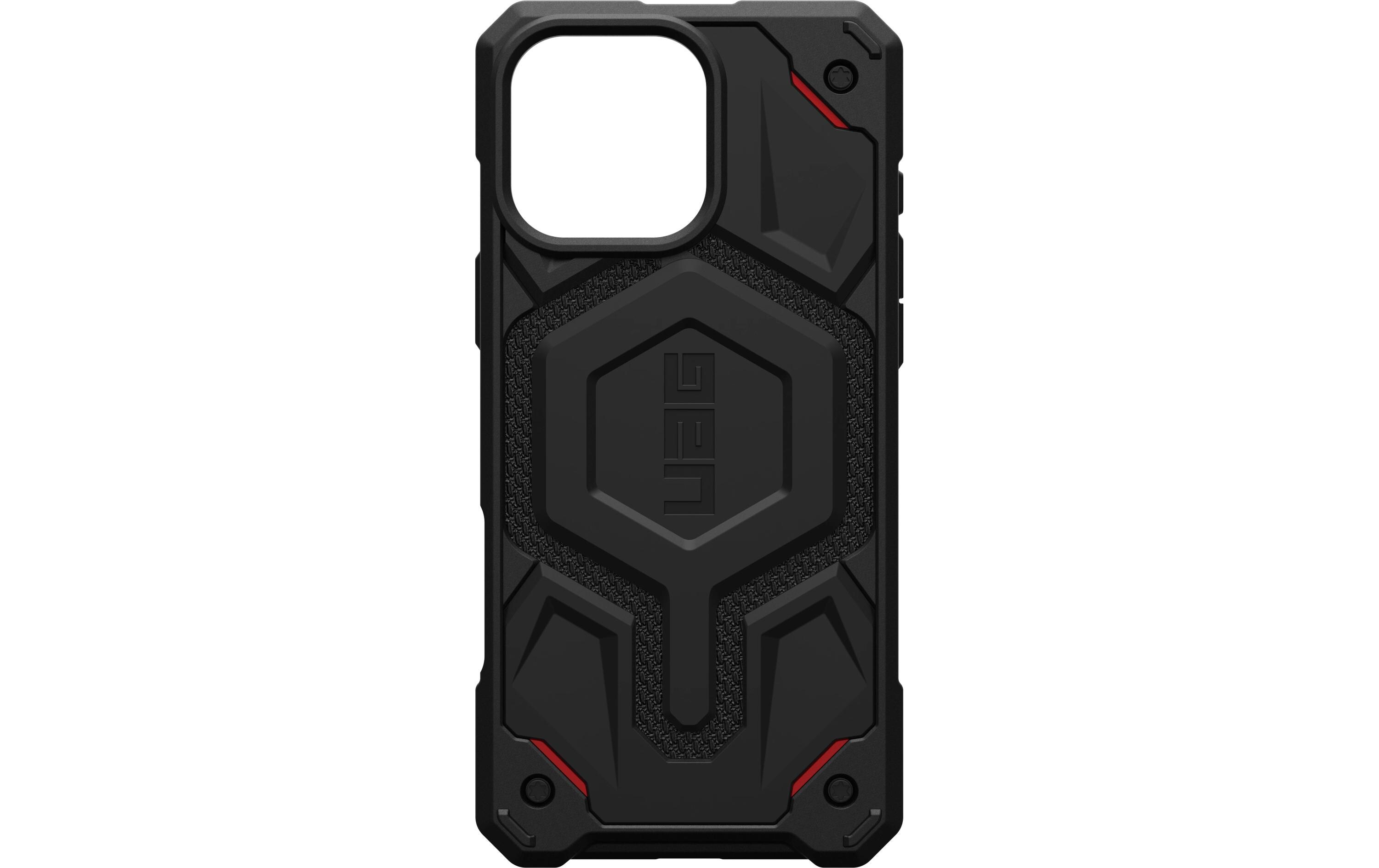 Back Cover Monarch Pro iPhone 16 Kevlar BlackSchutzhülle für das Apple iPhone 16