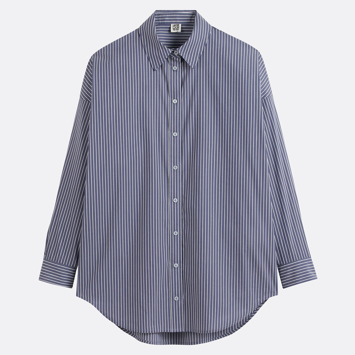 COLEÇÕES LA REDOUTE<br>Camisa listrada folgada, modelo exclusivo APOLLINE