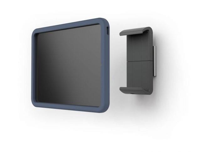 DURABLE Halterung Wall XL Silber Tablet-Wandhalter für Tablets mit oder ohne Schutzhülle