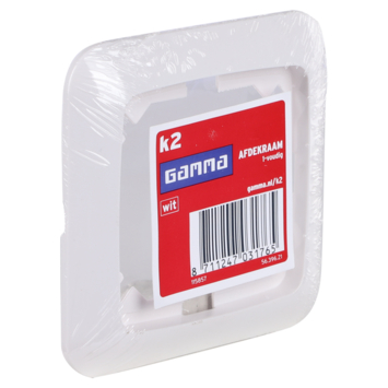 GAMMA K2 Afdekraam 1-Voudig Wit