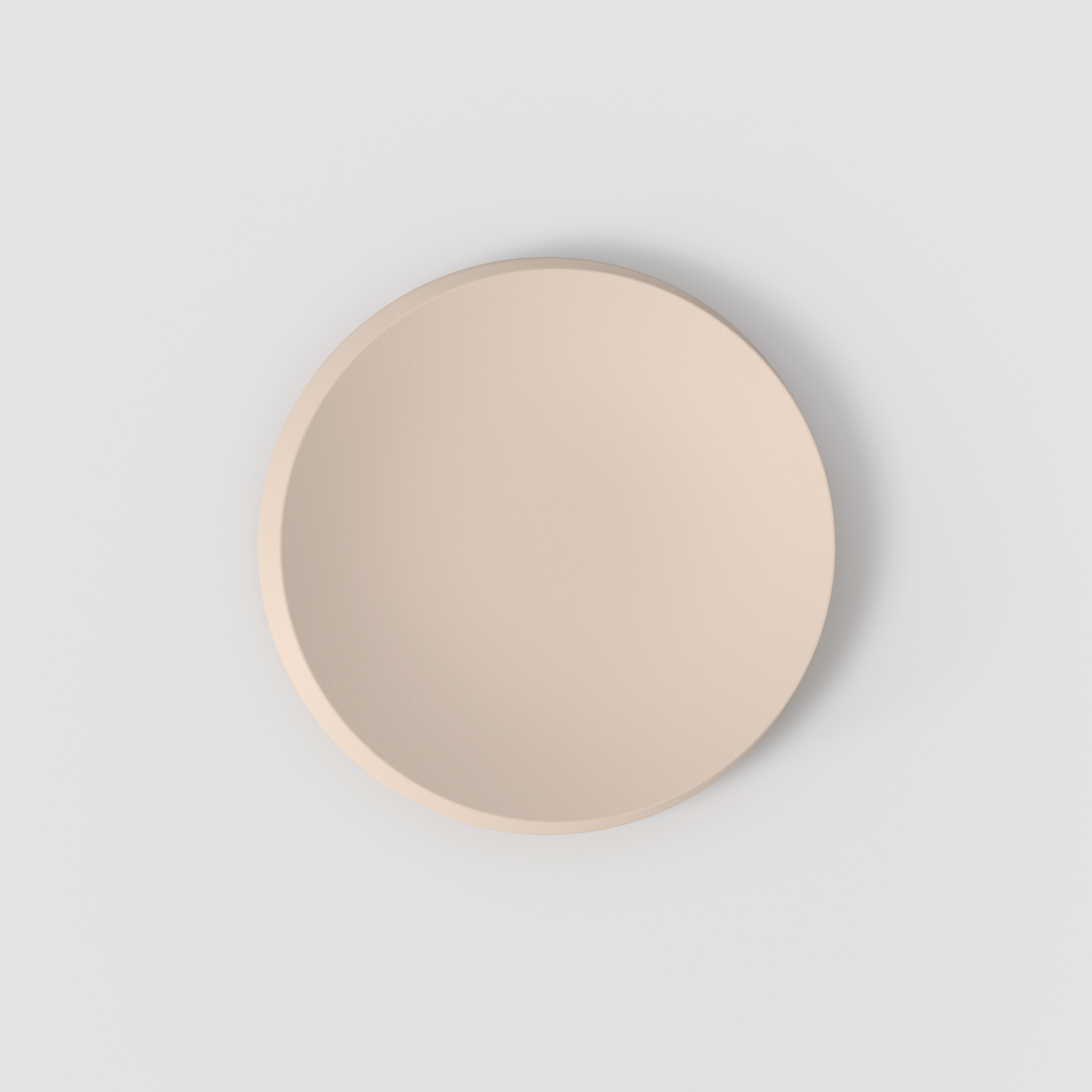 NewMoon Bread plate Beige, 6.4'', Premium Porcelain