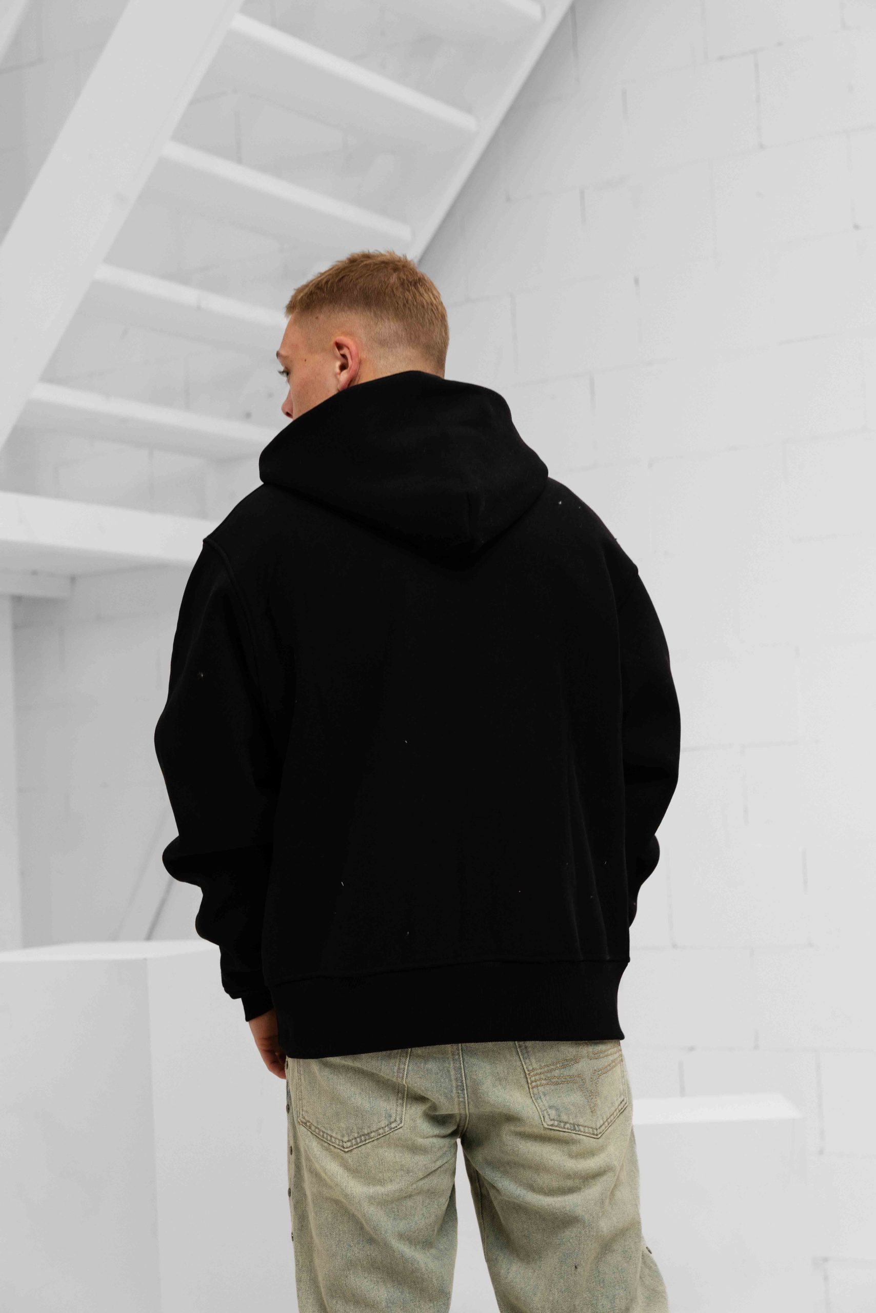 Croyez Artist Club Zip-Hoodie Heren Zwart