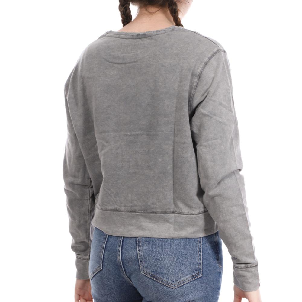 Vintage Tee Sweat Gris Femme Vintage Tee Coca Cola