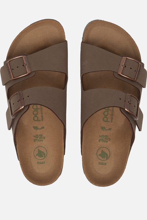 Papillio Birkenstock Arizona Slippers bruin