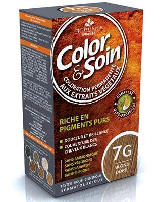 Color & Soin Coloration Blond Doré 7G