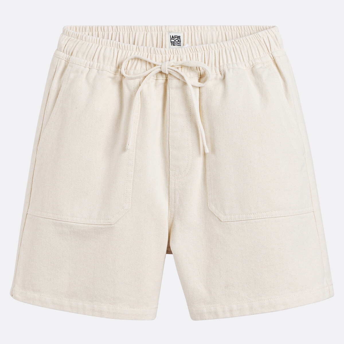 COLEÇÃO LA REDOUTE<br>Shorts de algodão com cintura elástica