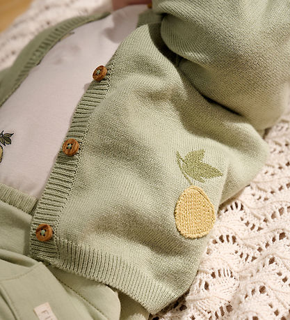 Fixoni Cardigan - Strick - Desert Sage