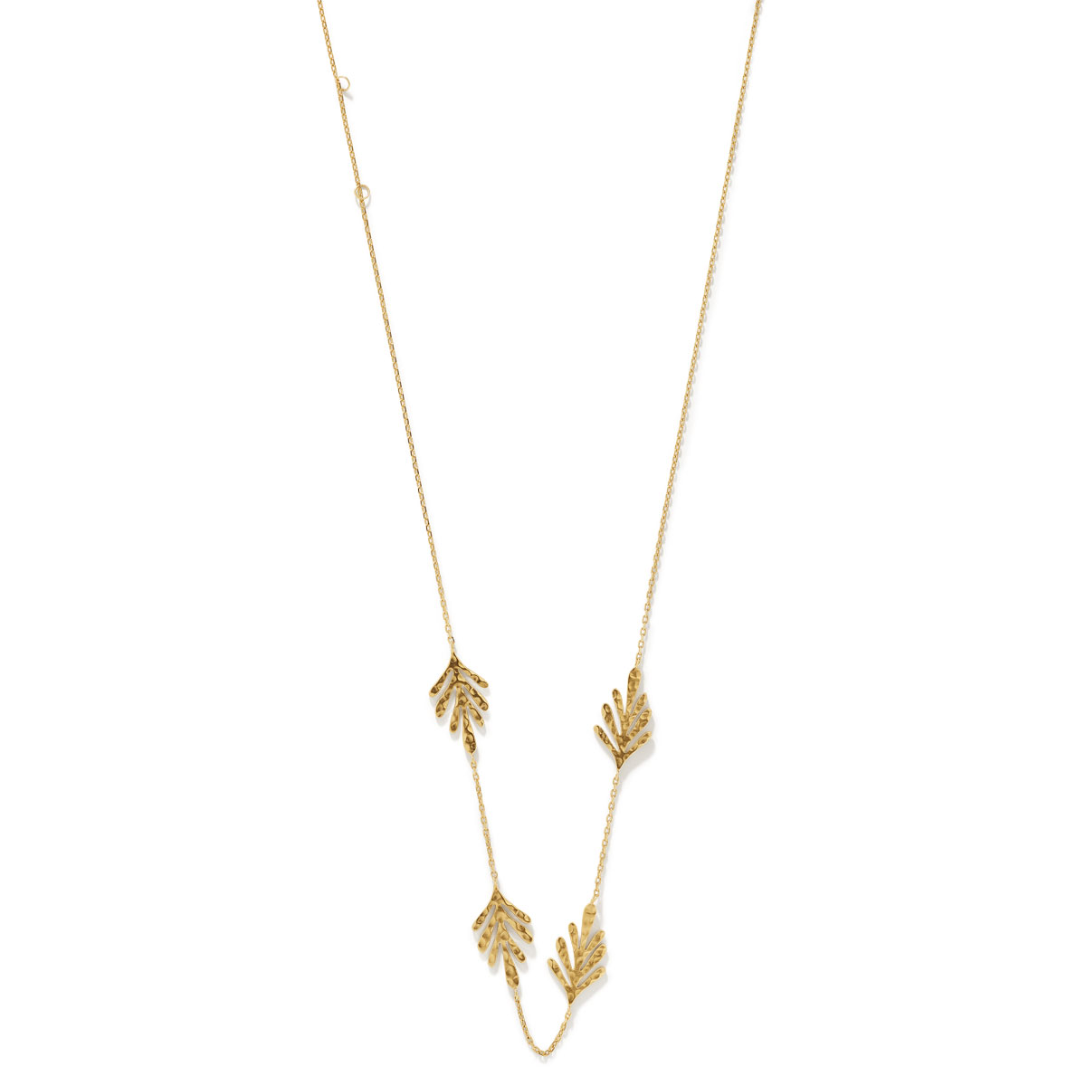 Collier plaqué or 45 cm