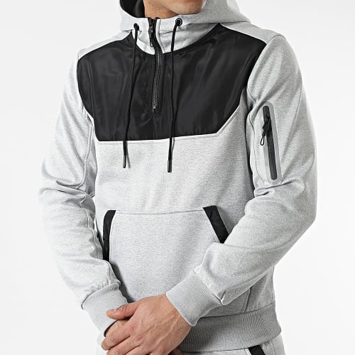 Ensemble De Survetement E303 Gris Chiné