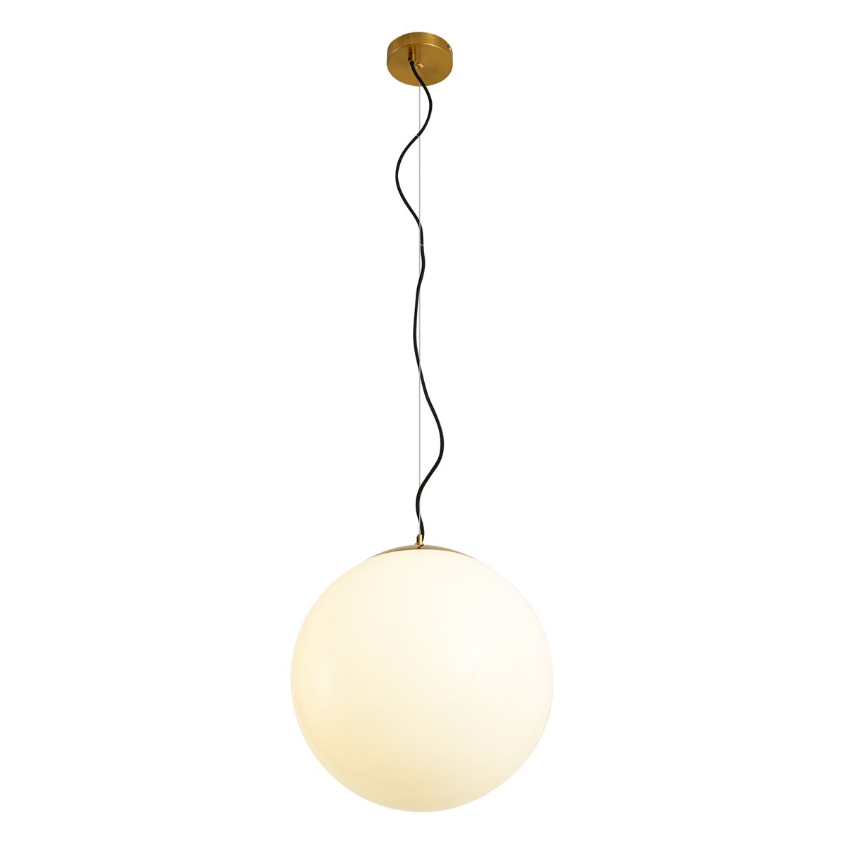 Scandinavische hanglamp opaal glas 40 cm - Ball 40