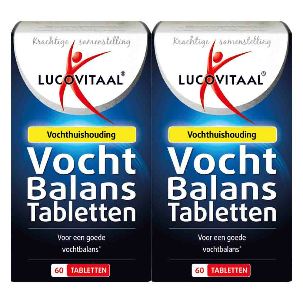 2x Lucovitaal Vochtbalans 60 tabletten