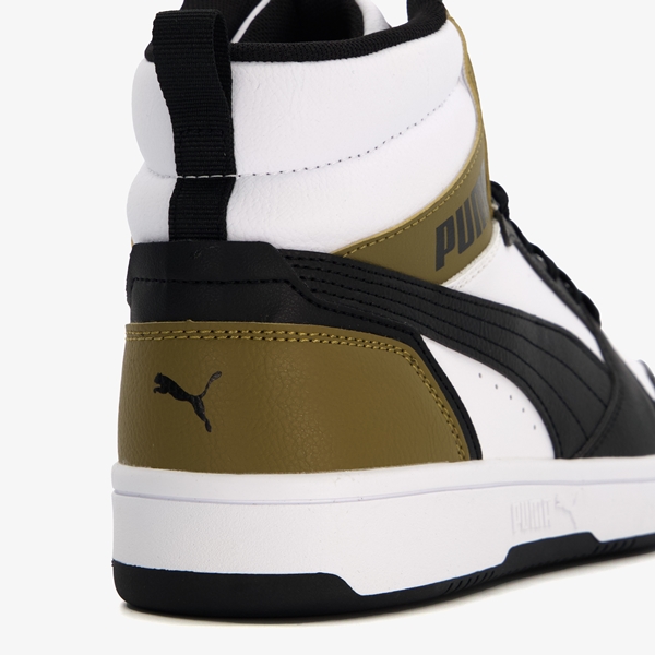 Puma Rebound V6 heren sneakers bruin/wit