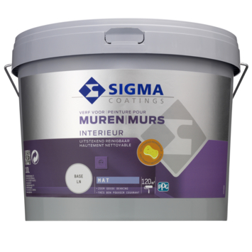 Sigma muurverf reinigbaar 10 liter