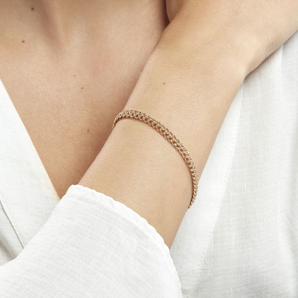 Bracelet Plaqué Or Jaune Macaria