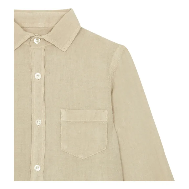 Hartford Chemise Paul Pat Lin | Vert kaki