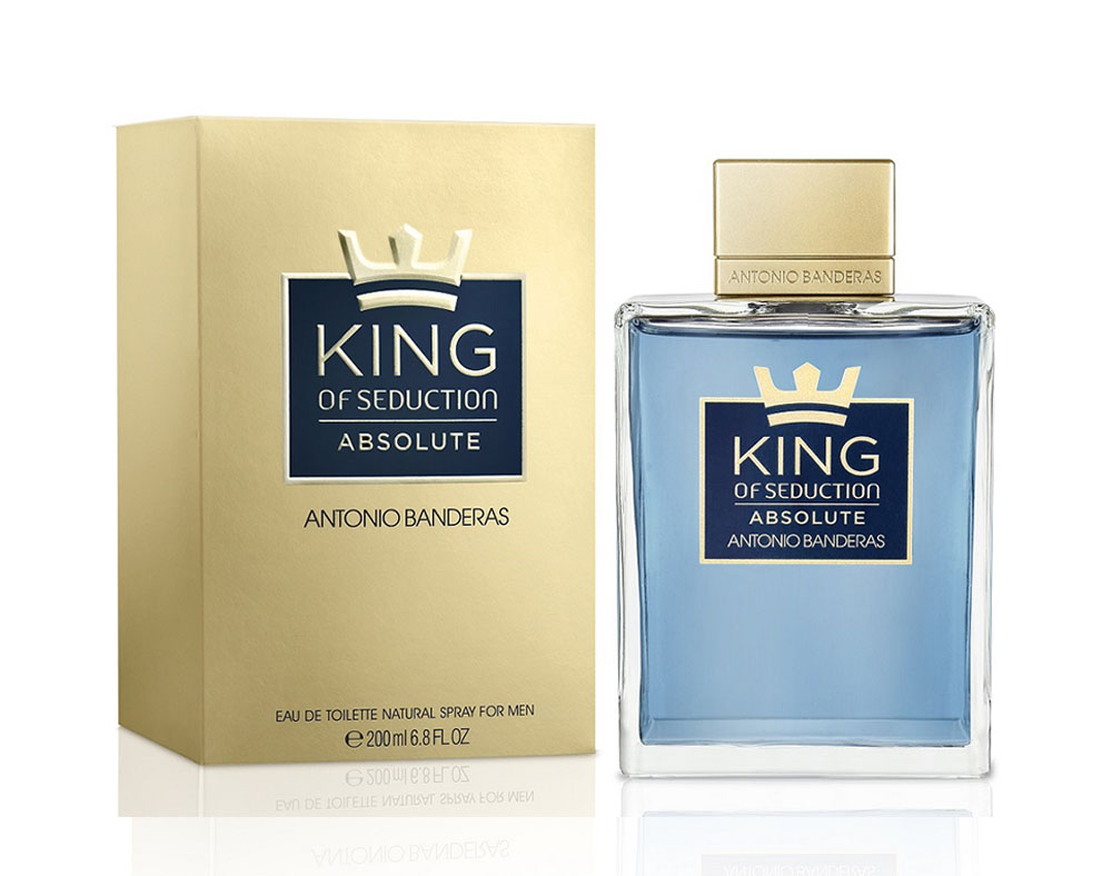 EAU DE TOILETTE ANTÓNIO BANDERAS HOMEM KING ABSOLUTE LEVE 200ML PAGUE 100ML