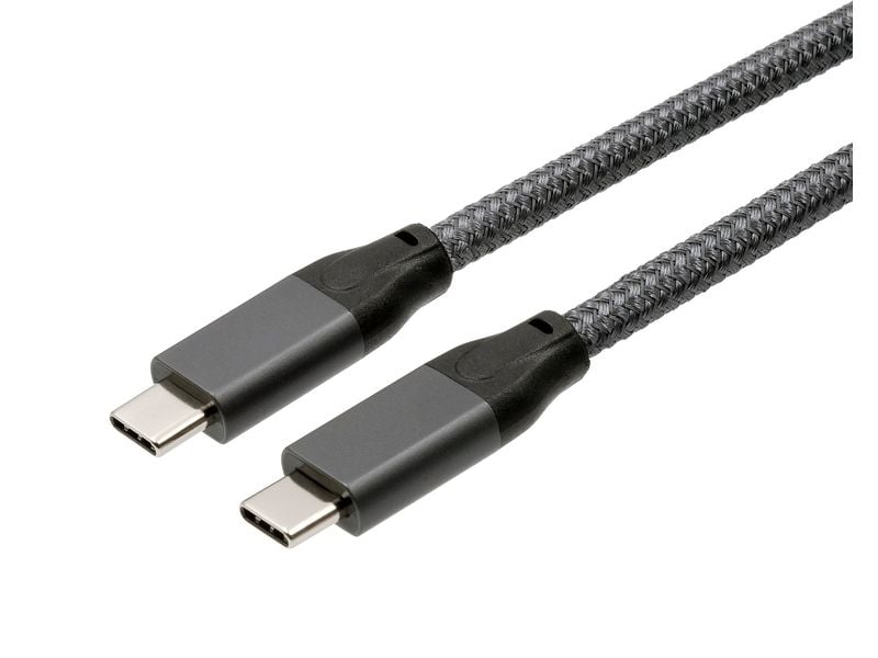 Exsys USB-Ladekabel EX-K1596 USB C - USB C 1 m Daten- und Ladekabel