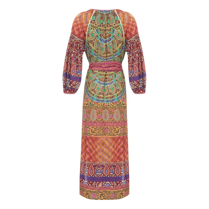 Boteh Robe Maxi Canar | Rose