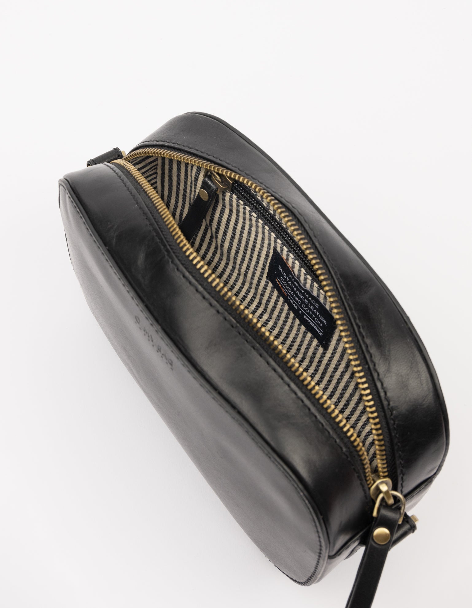 Maya - Black Classic Leather
