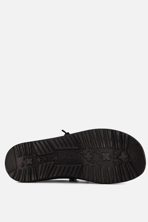 HEYDUDE Wendy Sox Instappers zwart