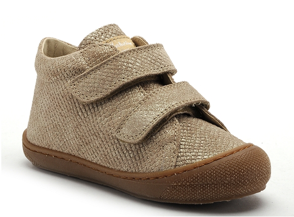 Naturino boots bottine bebe cocoon vl lizard met or