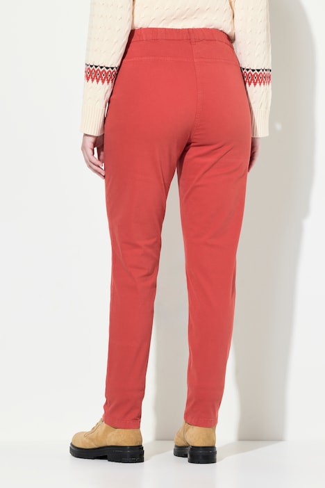Jeggings, Elastikbund, schmales Bein, Biobaumwolle