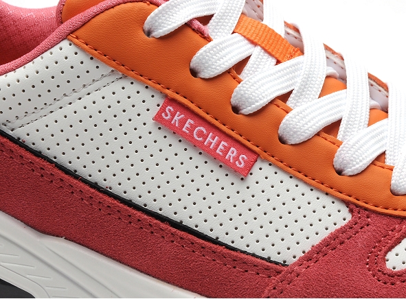 Skechers basses femme uno2much 177105 orange