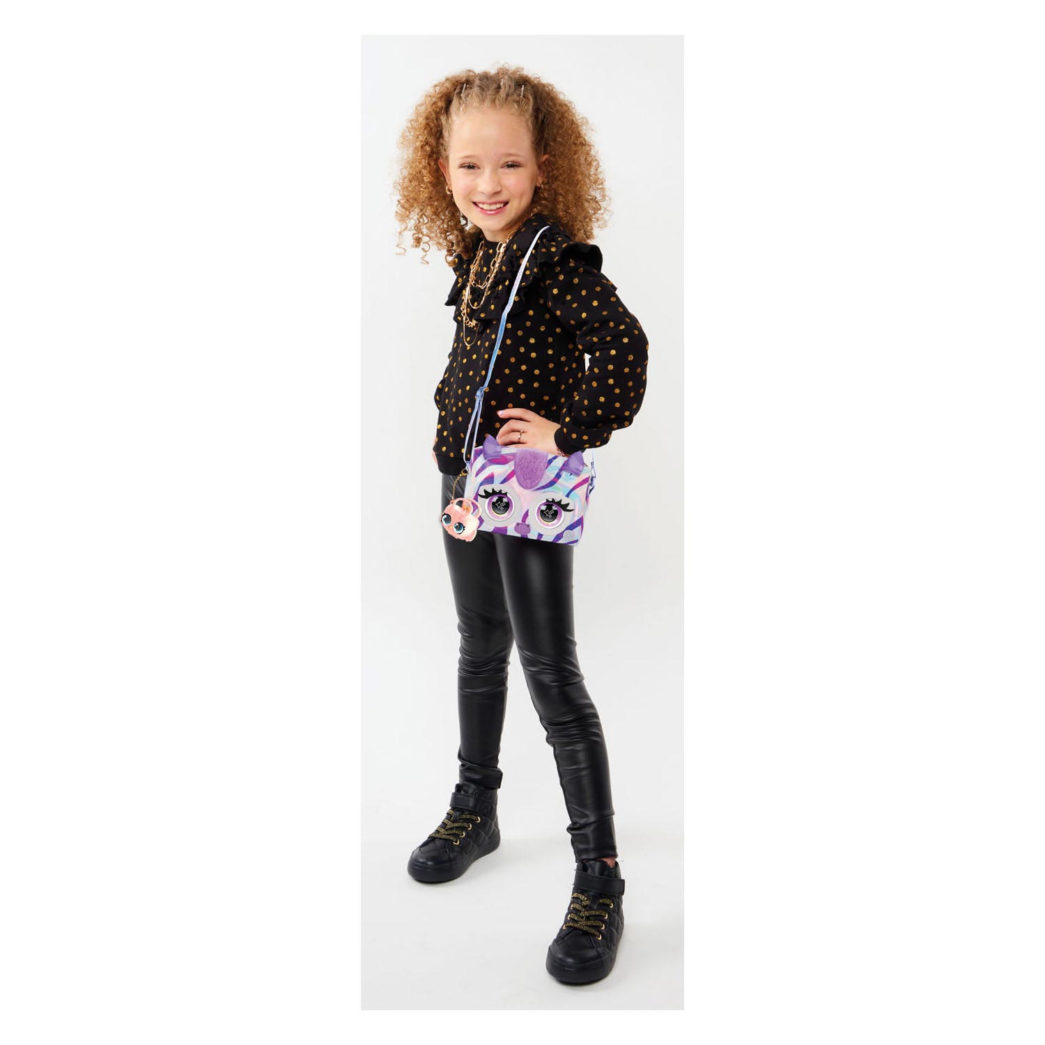 Purse Pets - Metallic Magic - Rebel Stripez (Zebra)