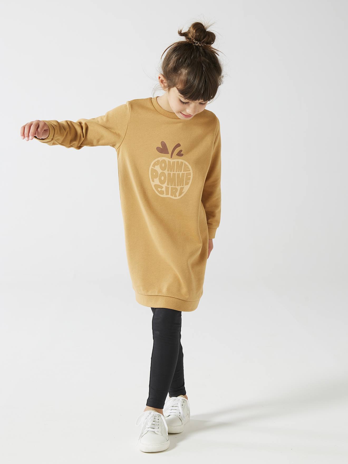 Vestido de pelúcia para menina