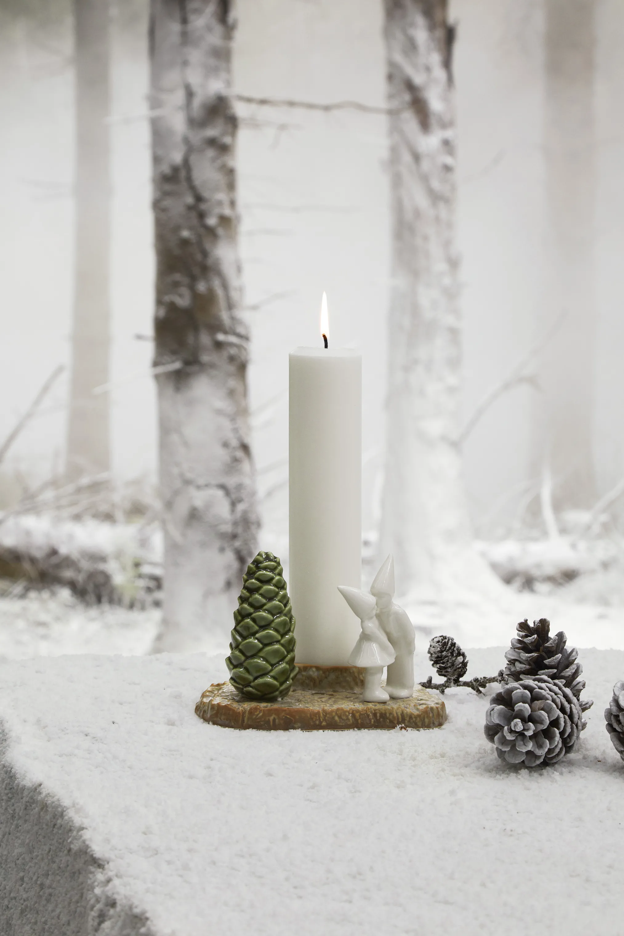 Kähler Christmas Tales Lysestage - Julekys