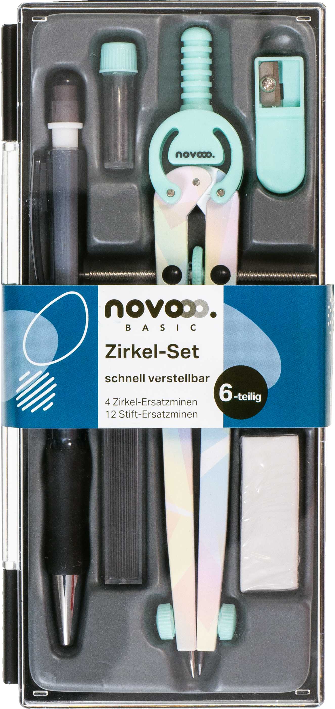 novooo Zirkel-Set 6tlg.